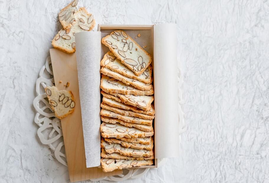 Einfache Mandel-Blättchen