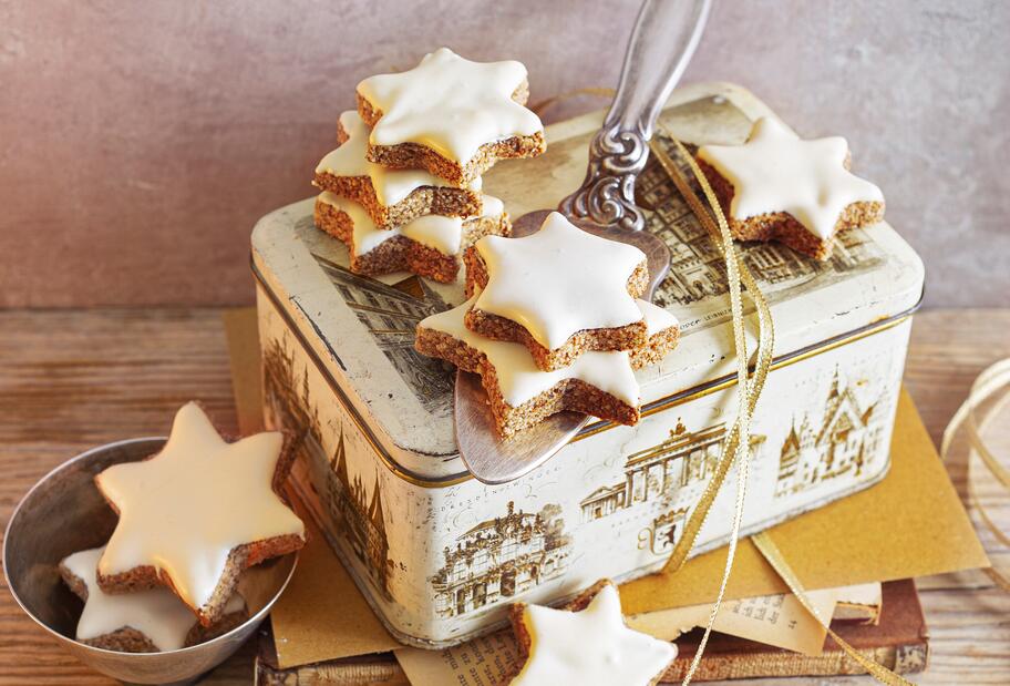 Einfache Zimtsterne aus 6 Zutaten