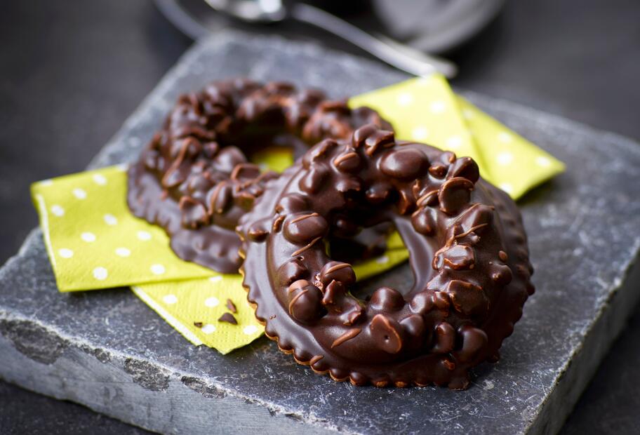 Haselnuss Nougatringe