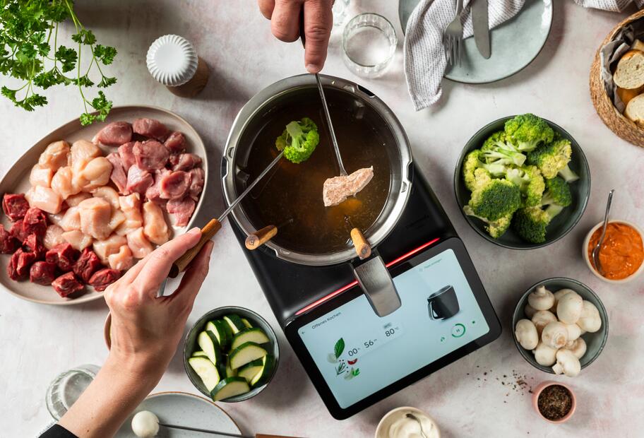 TM7 Offenes Kochen für Fleischfondue