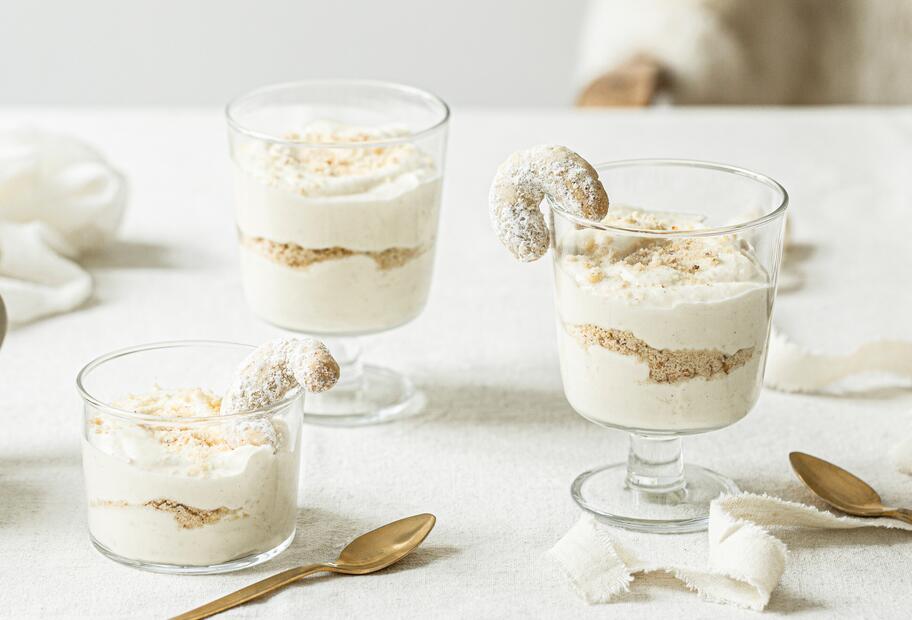 Vanillekipferl-Mousse