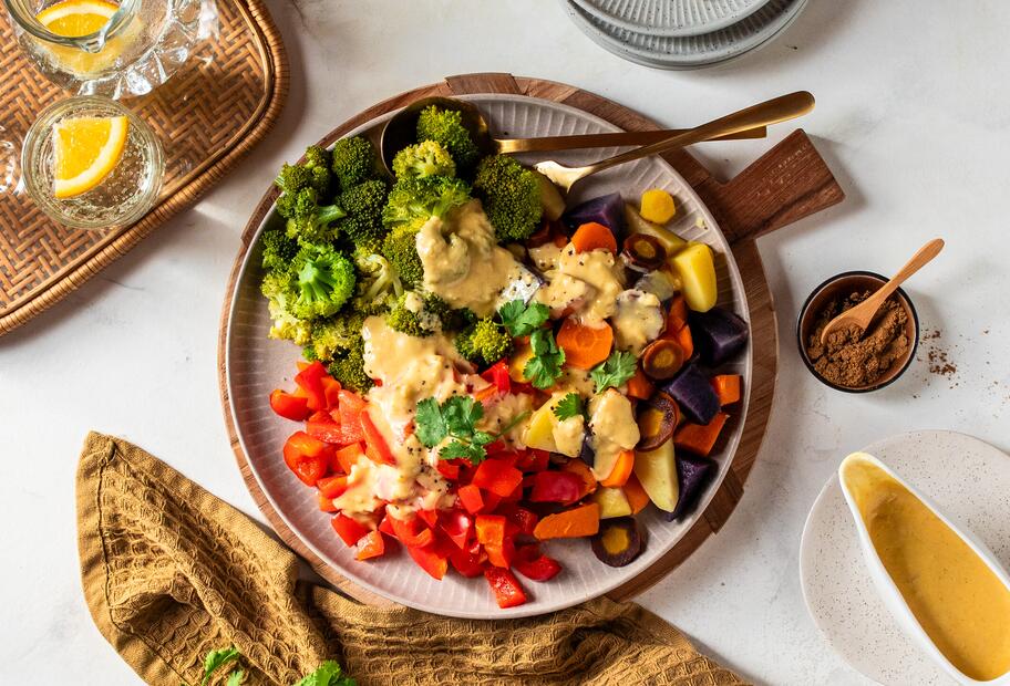 Buntes Gemüse „India Style‘‘