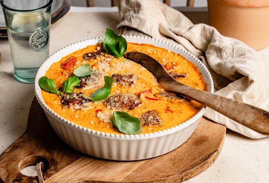 Schweinefilet alla Parmigiana