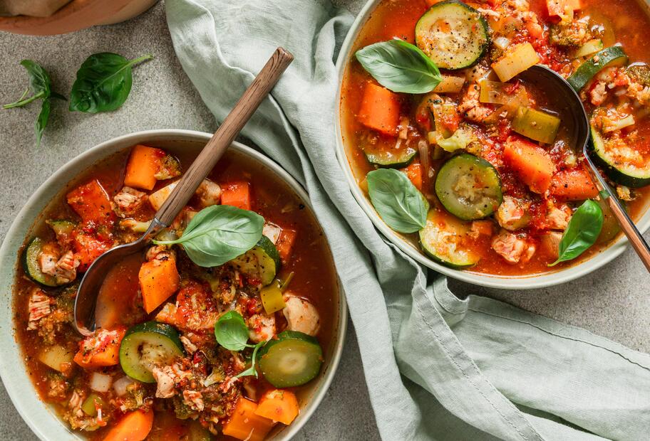 Sattmacher-Gemüsesuppe