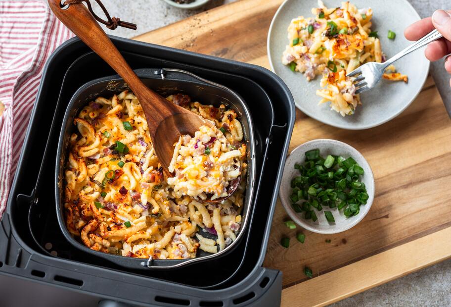 High Protein Airfryer Spätzle