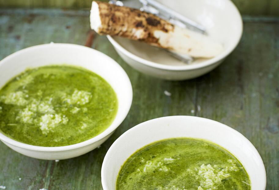 7-Wintergrün-Suppe für die Abwehr