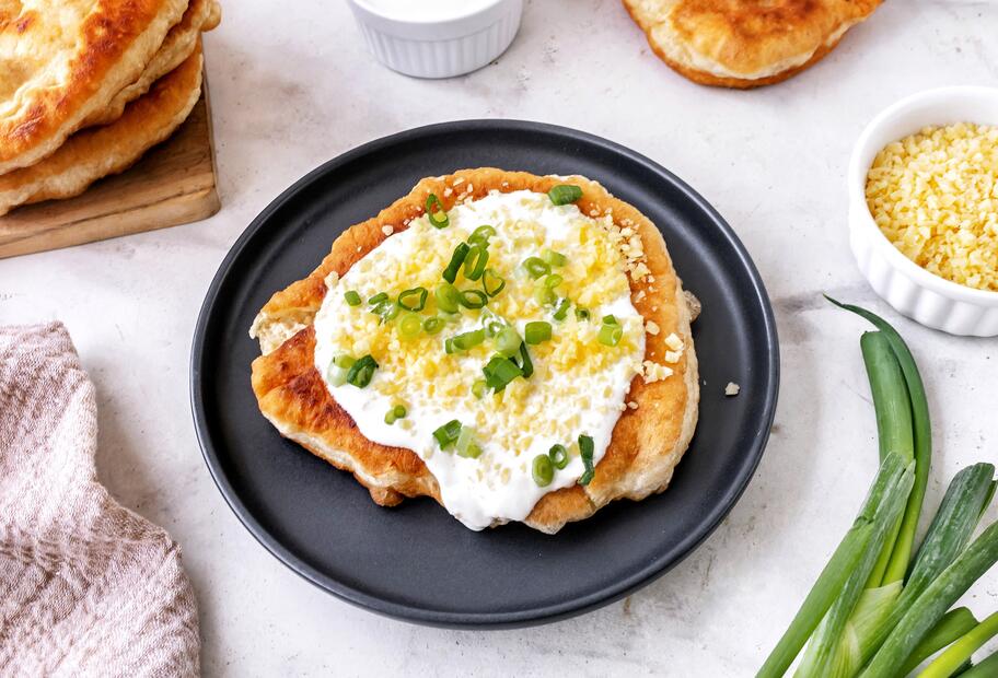 Langos wie vom Weihnachtsmarkt