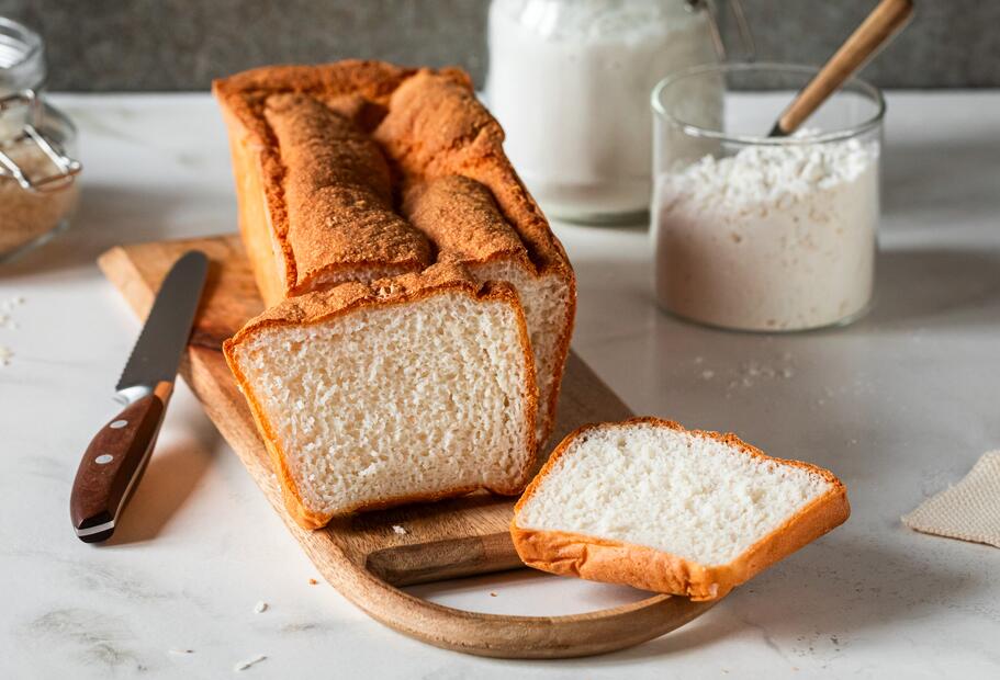Glutenfreies Toastbrot