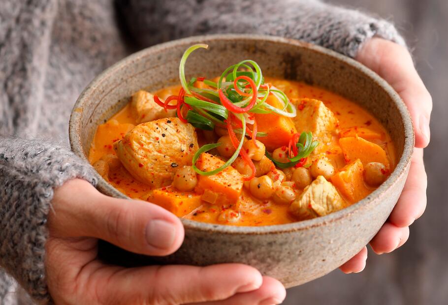 Immunstark-Putengulasch