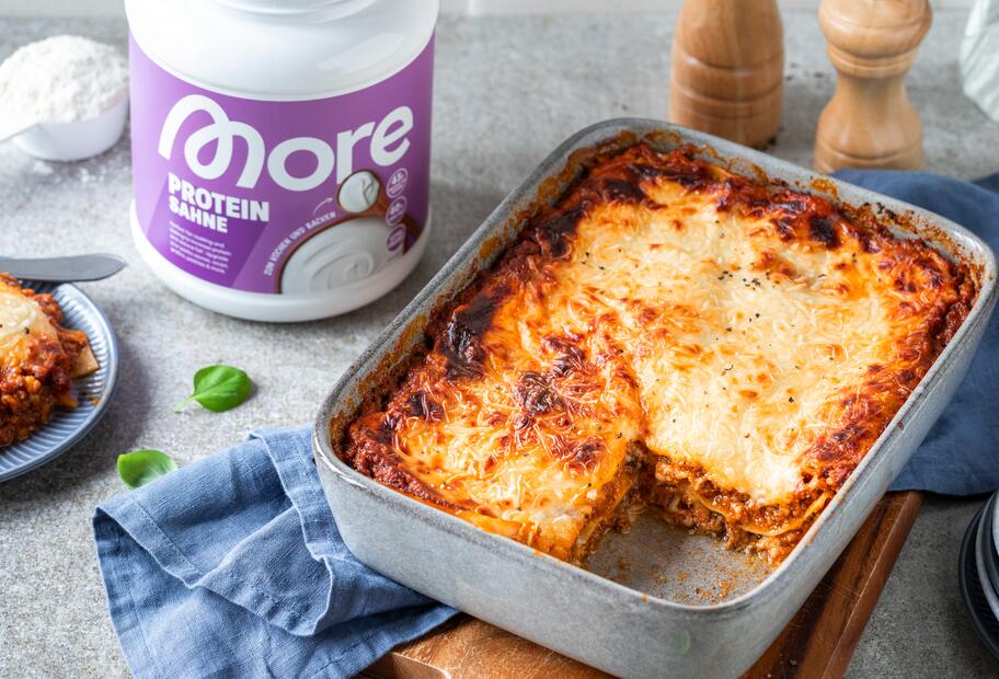 Fitness-Lasagne mit 50 g Protein