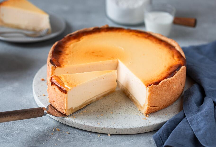 Käsekuchen, der nicht einfällt