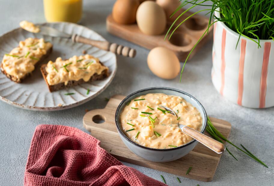 Der cremigste Eiersalat