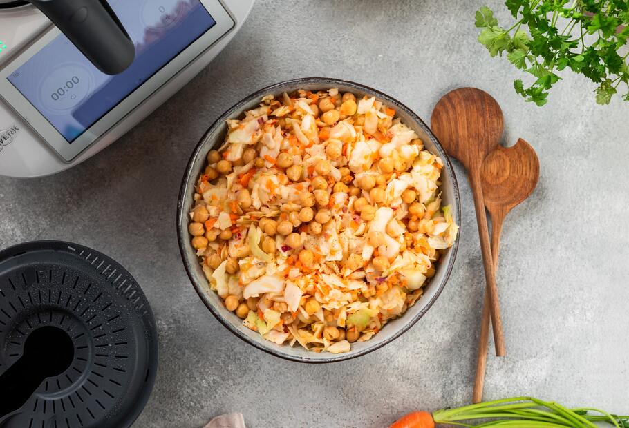 Schneller High-Protein-Krautsalat