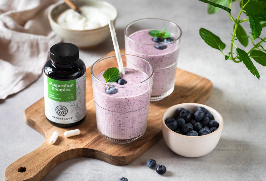 Blaubeer-Relax-Shake