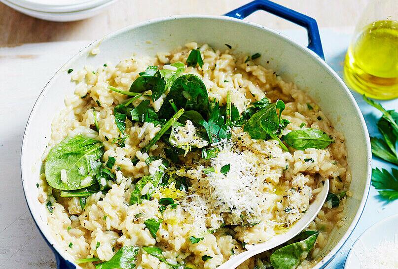 Feierabend-Spinatrisotto