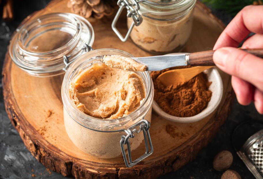 Zimt-Zucker-Butter auf Vorrat
