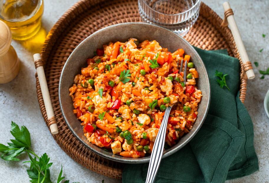 Crispy Rice Djuvec Style