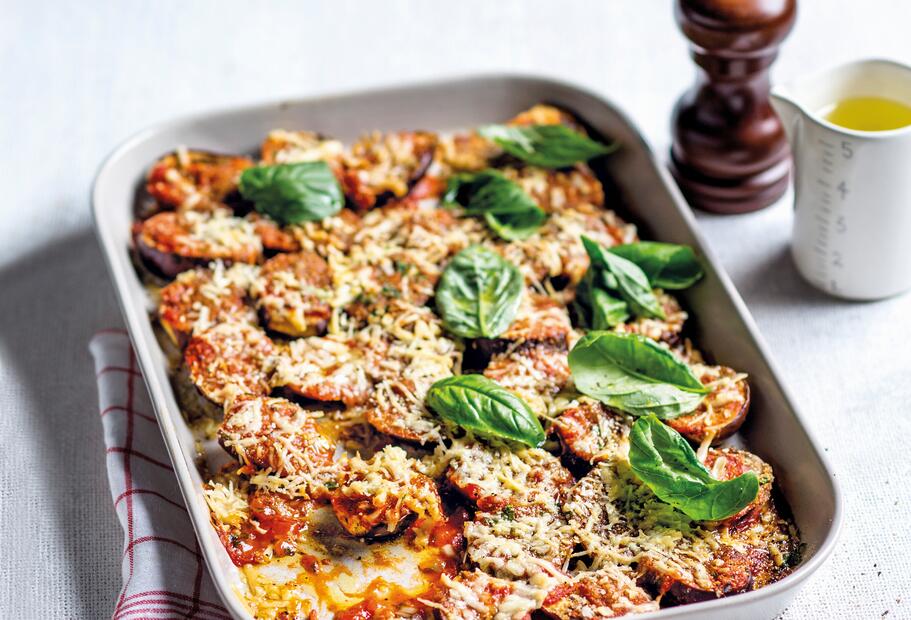 Parmigiana mit Auberginen