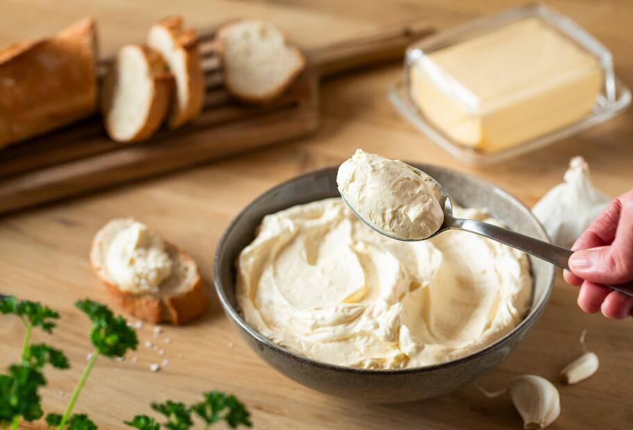 Aioli-Butter aus 2 Zutaten