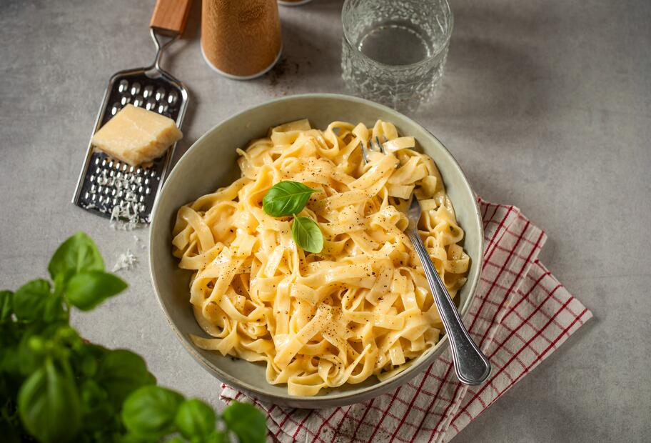 Cremige Pasta Alfredo