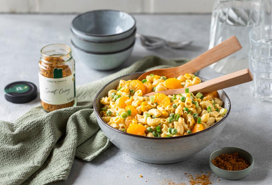 Sweet Curry Nudelsalat