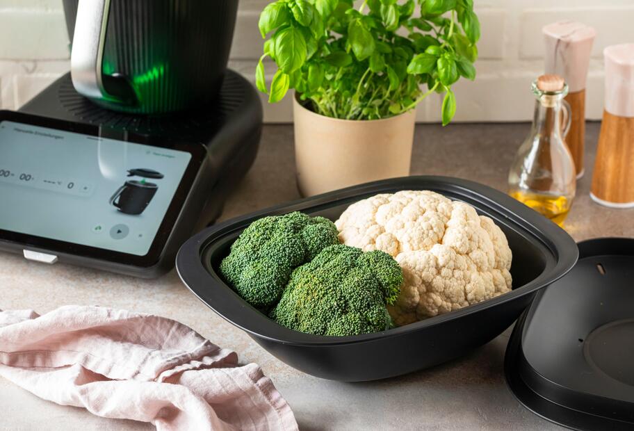 Blumenkohl + Brokkoli im TM7 Varoma&reg;