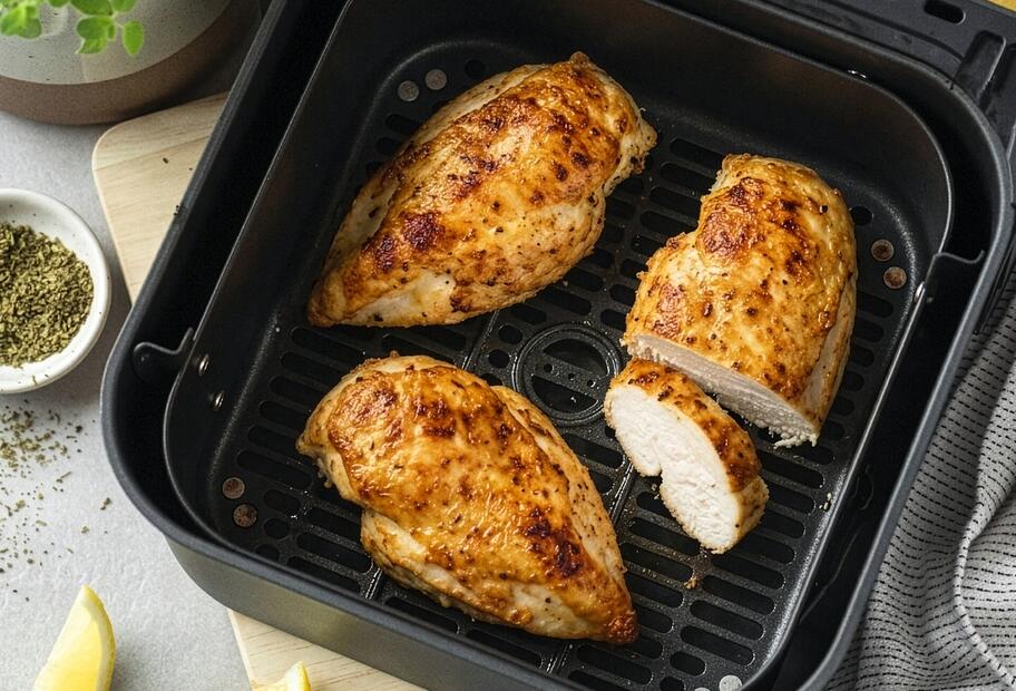 Knuspriges Hähnchen im Airfryer