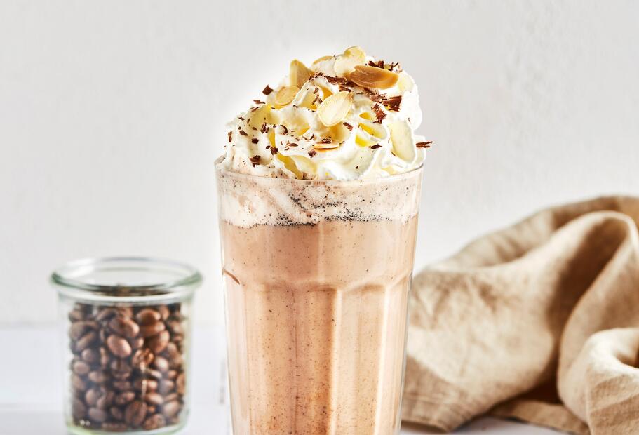 Schoko-Frappuccino in unter 10 Minuten