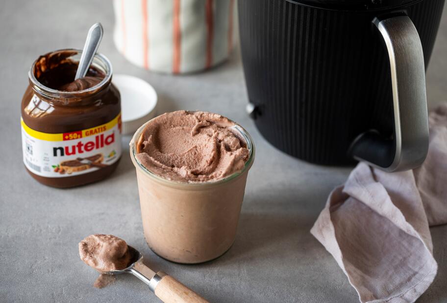 Nutella-Eis
