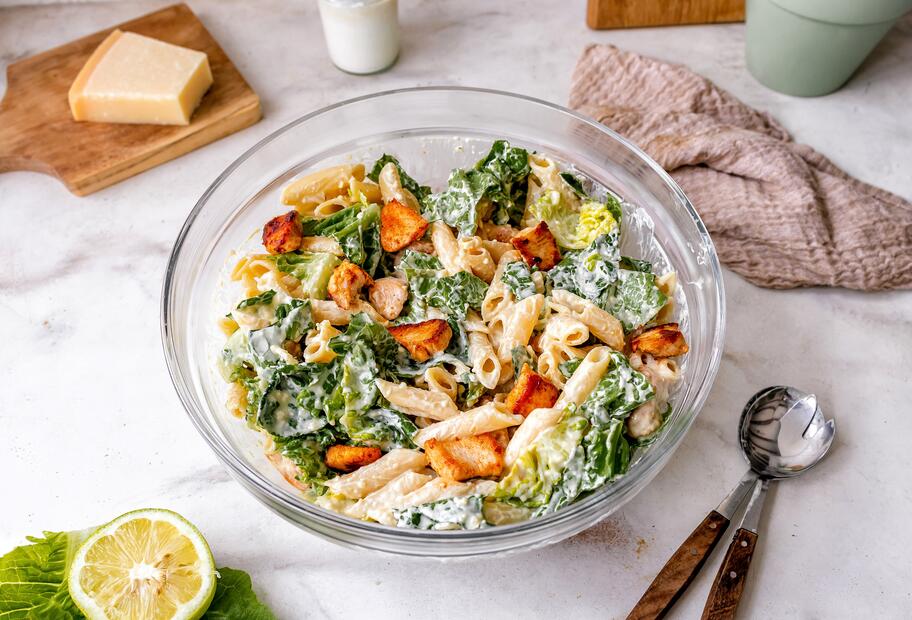 Caesar Nudelsalat