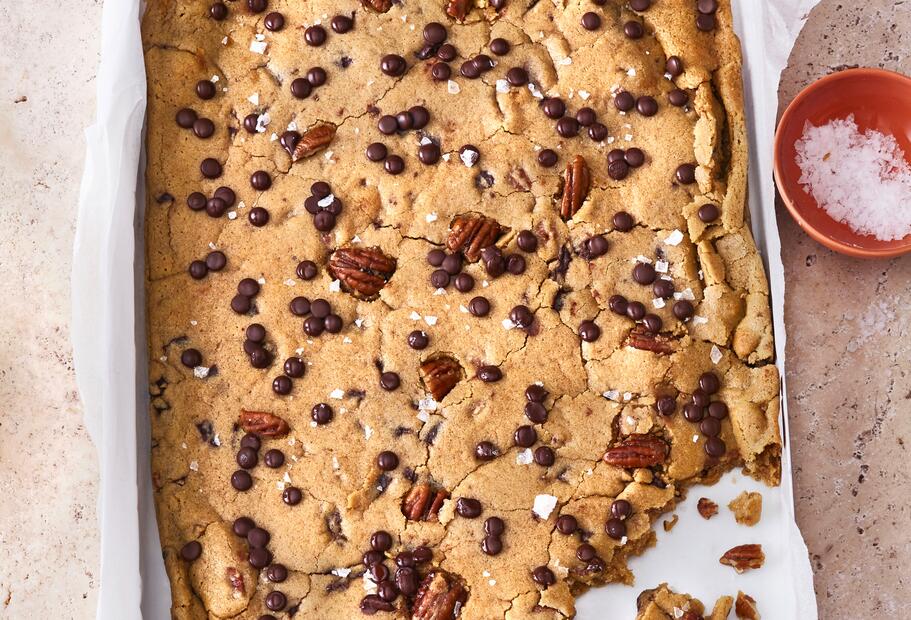Cookie-Blech Pekan-Chocolate Chip