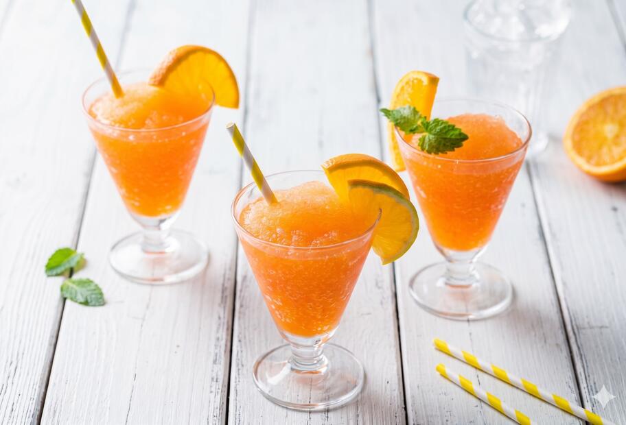 Frozen „Aperol" alkoholfrei