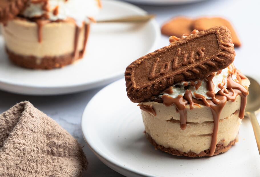 Lotus Mini-Cheesecakes ohne Backen