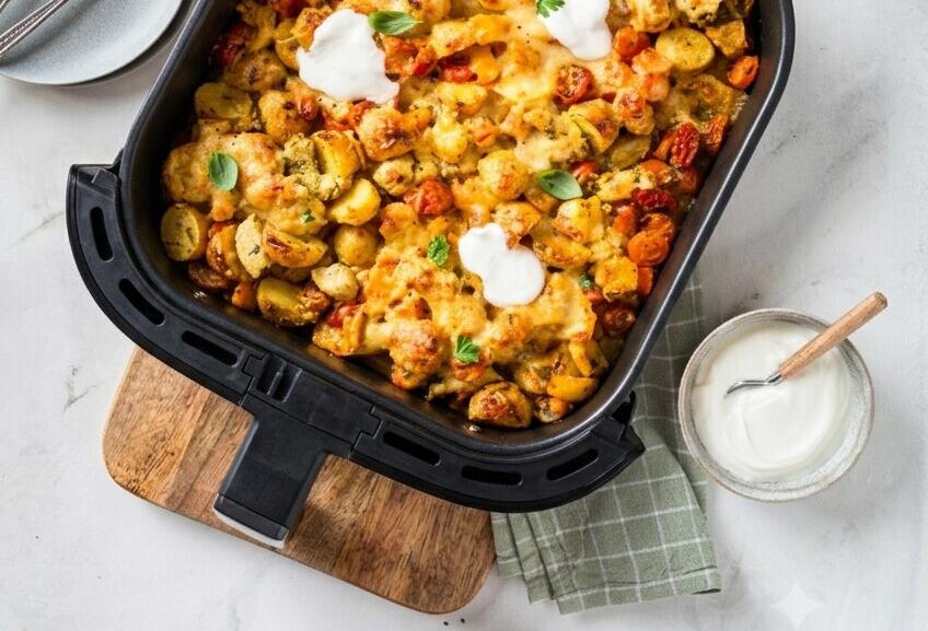 Airfryer-Feierabendblech Ofenkartoffel