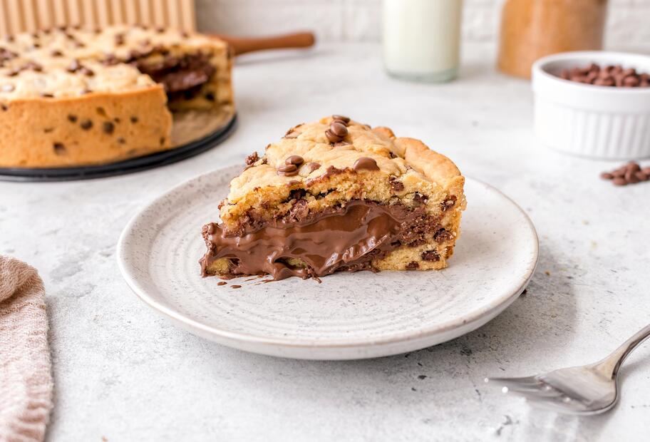 „Nutella“-Cookie-Pie