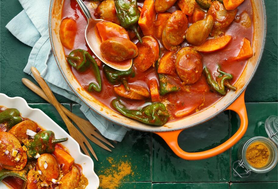 Currywurst-Curry