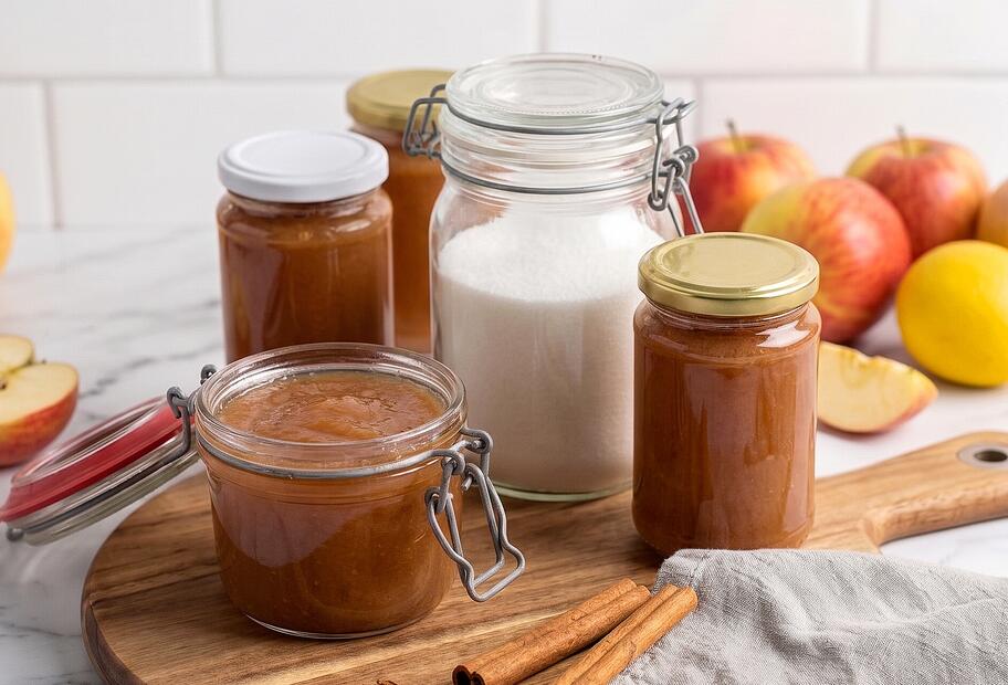 Schnelle Apfel-Zimt-Marmelade