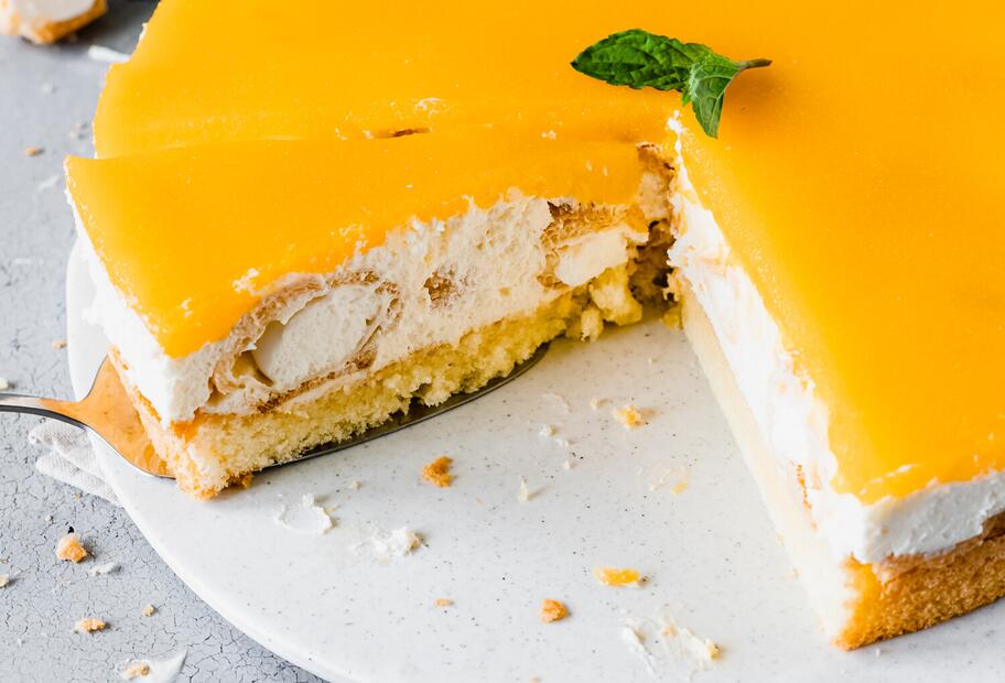 Solero-Windbeuteltorte