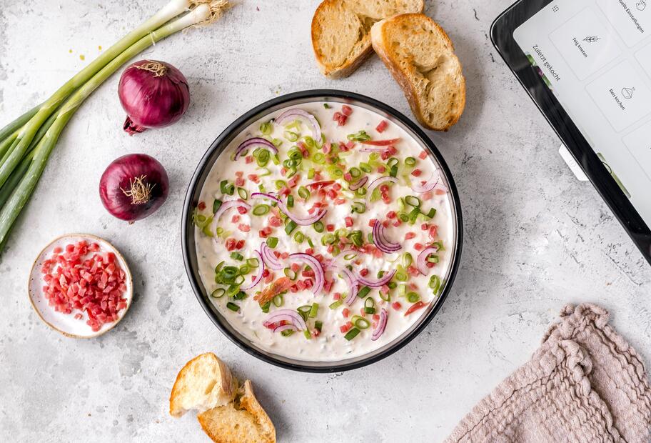 Flammkuchen-Dip – einfach & cremig