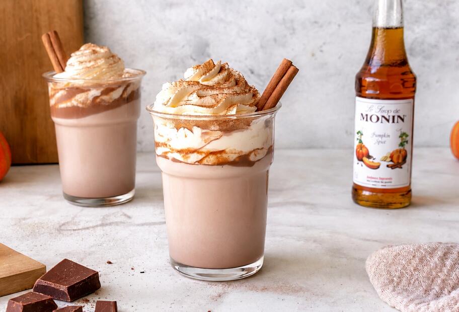 Pumpkin Spice Hot Chocolate