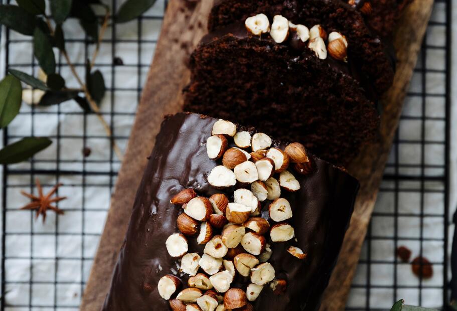 Schoko-Nuss-Kuchen – einfach & saftig
