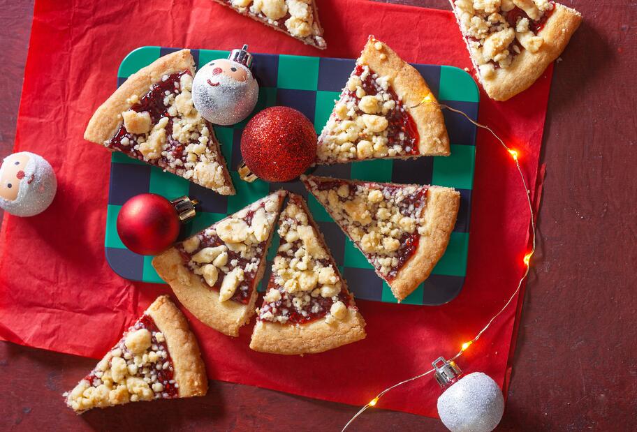 Streuselkuchen-Plätzchen aus 5 Zutaten
