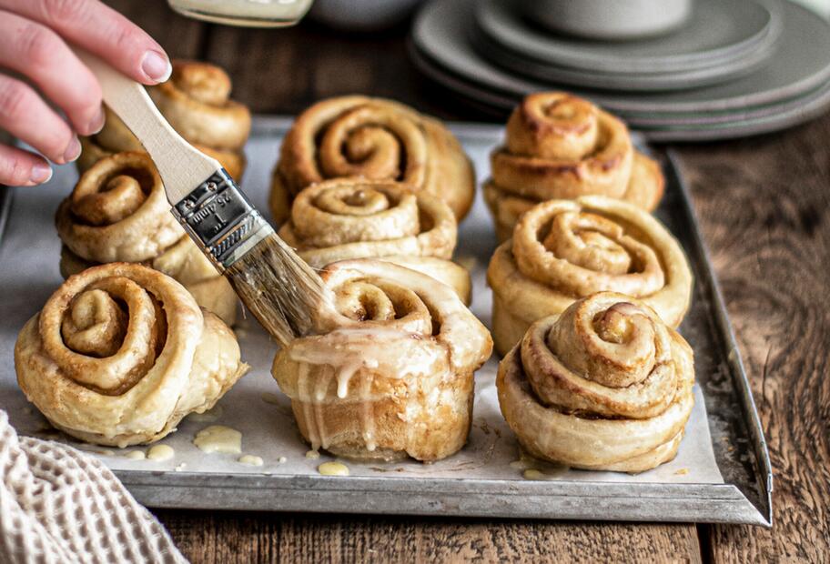 Kardamom-Schnecken zum Vorbereiten