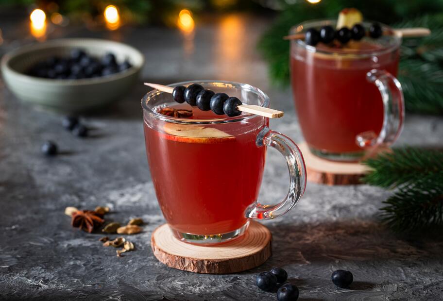 Schwedischer Blaubeer-Punsch