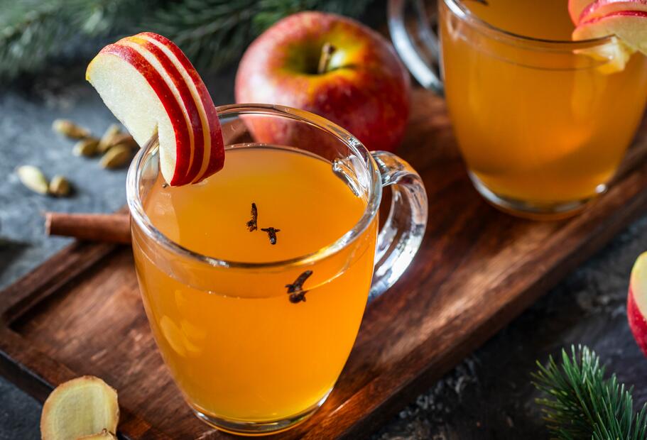 Wärmender Apfel-Ingwer-Punsch