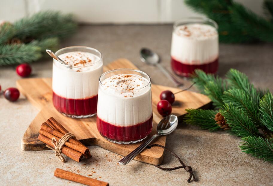 Zimtcreme mit Kirsch-Samt