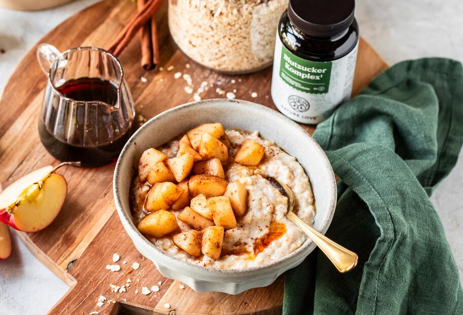 Bratapfel Porridge