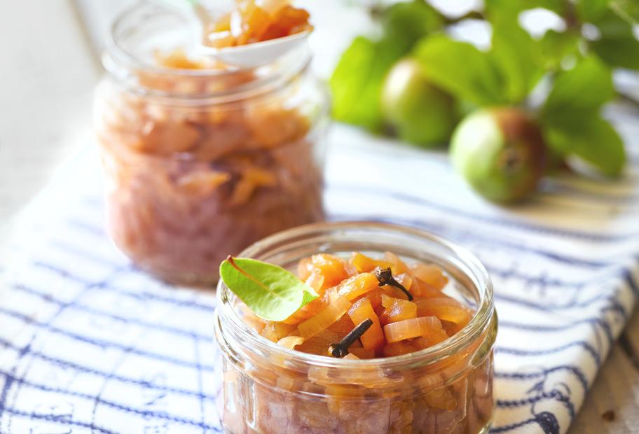 Rotes Zwiebelchutney