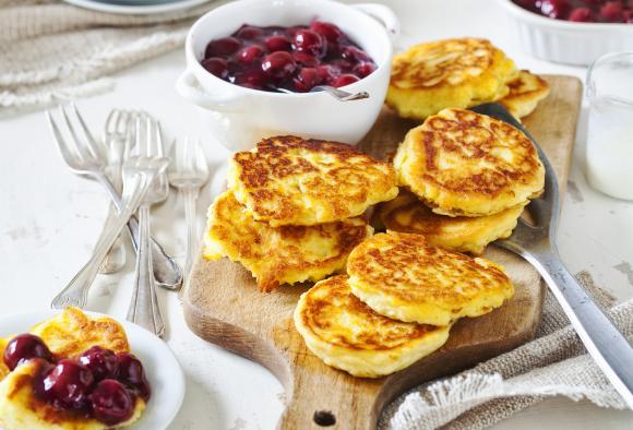 Kartoffelküchlein mit Kirschen mit dem Thermomix®