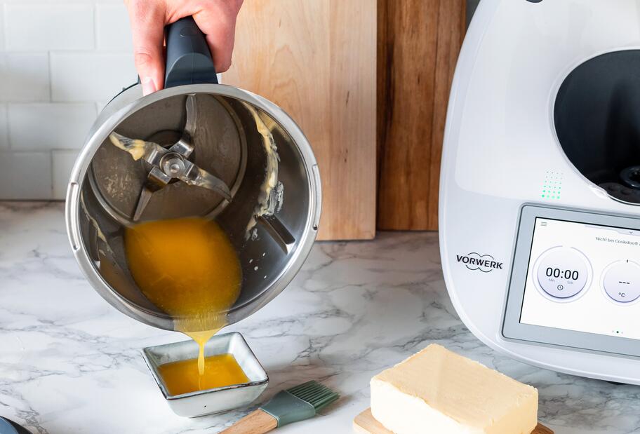 Zerlassene Butter für den Thermomix®